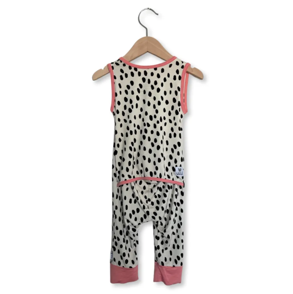 Pebbles Big Kid Sleeveless Romper