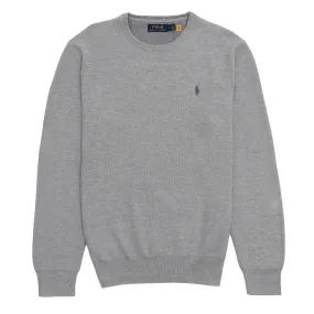 Polo Ralph Lauren Cotton Crewneck Jumper Andover Heather