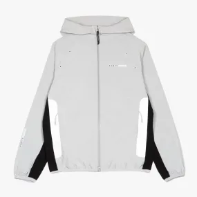 Price Hooded Windbreaker (Silver Grey/Black/White)