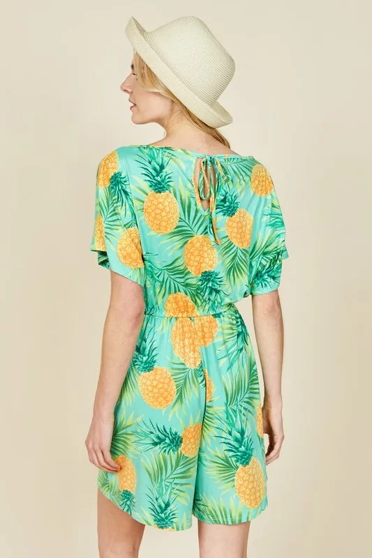 REB127 - PINEAPPLE ROMPER