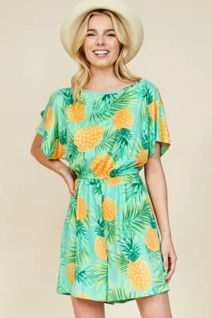 REB127 - PINEAPPLE ROMPER