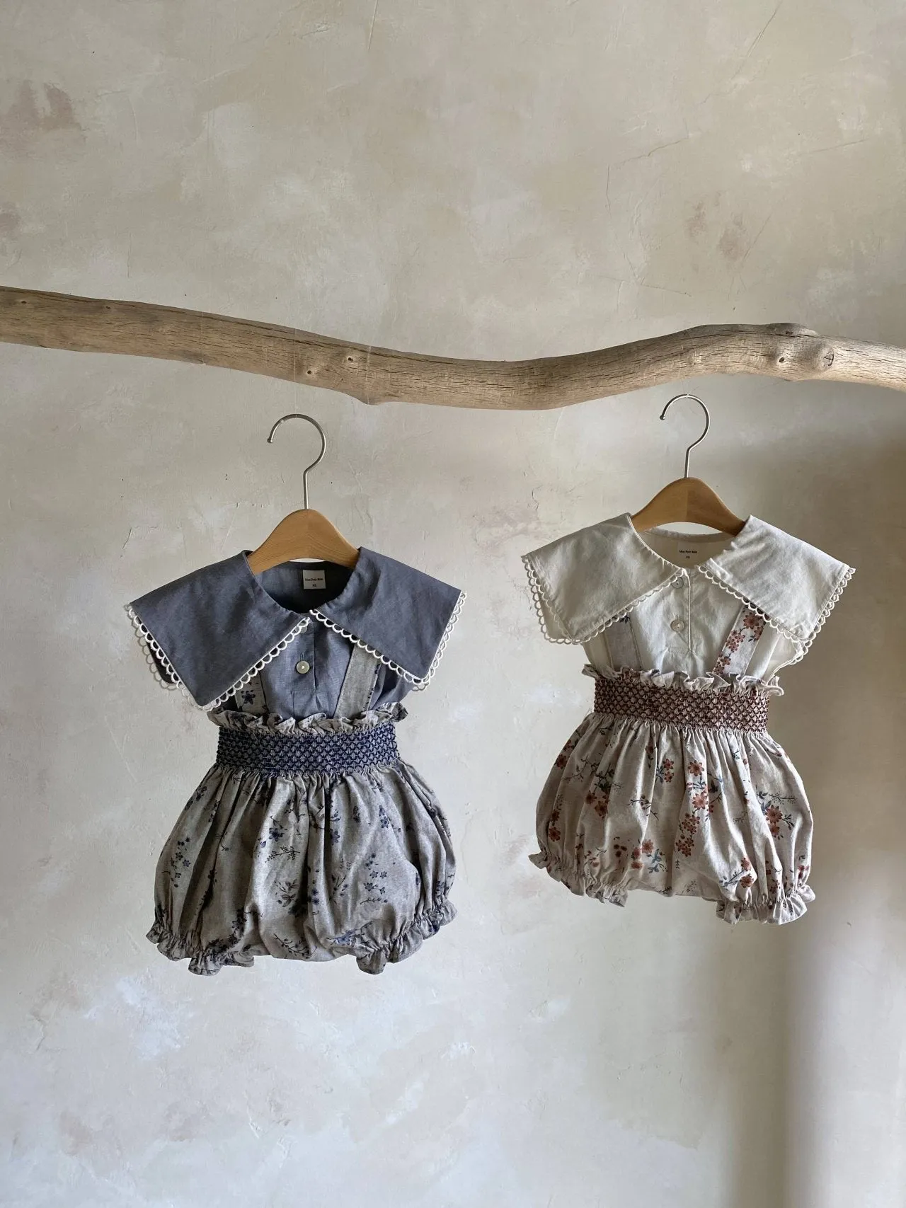 Rev Suspender Romper _Grey