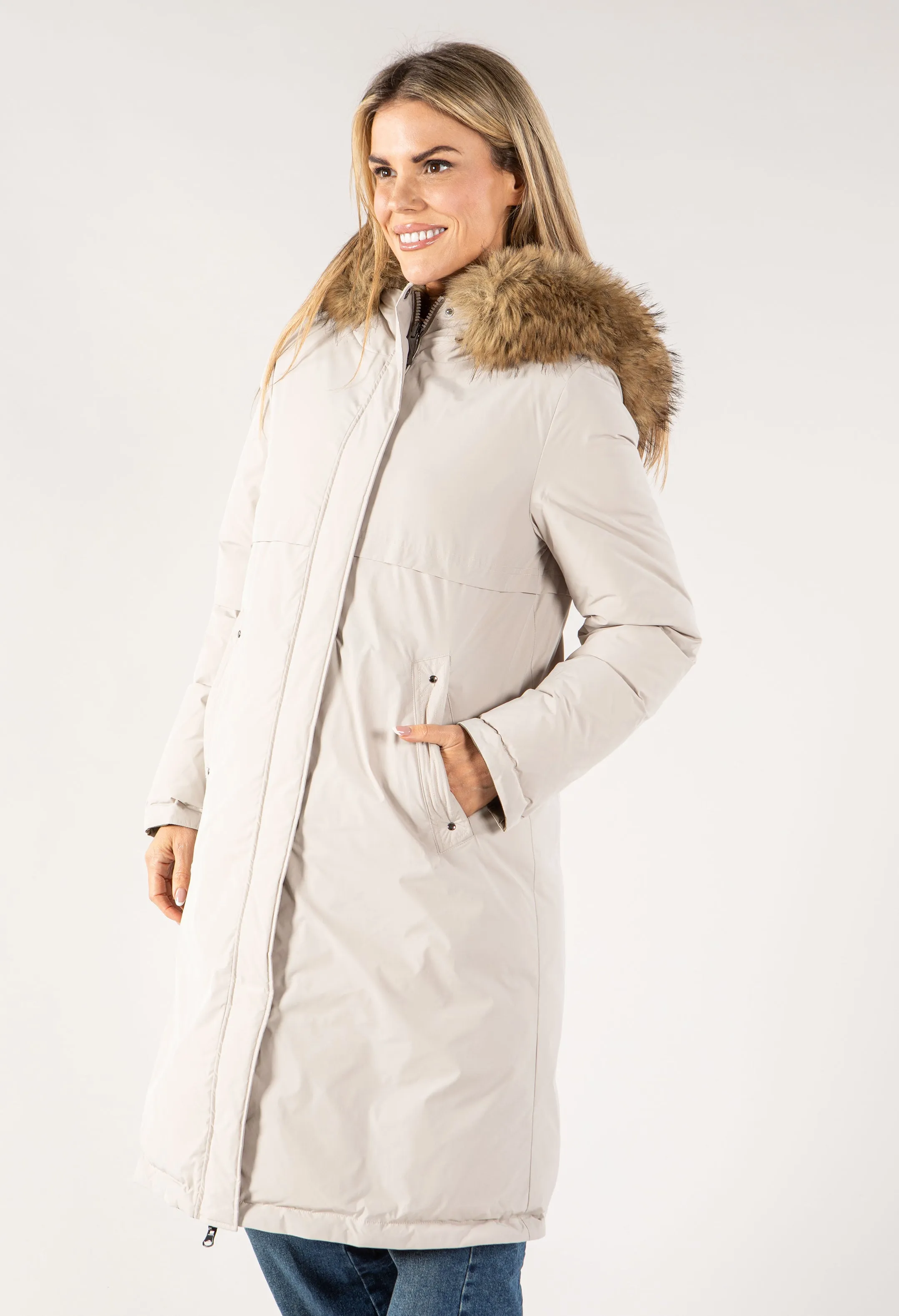 Reversible Longline Padded Coat