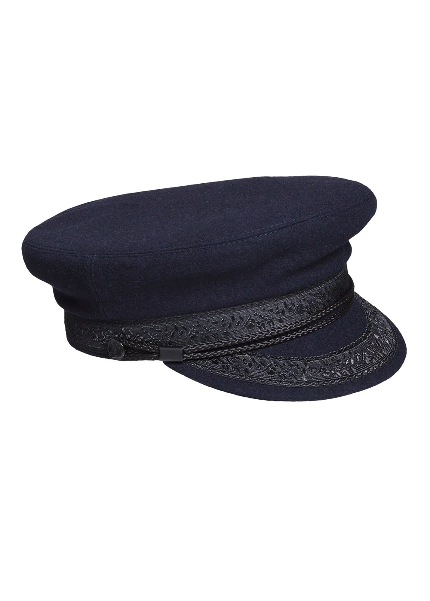 Sailor cap - in wool (NAVY)