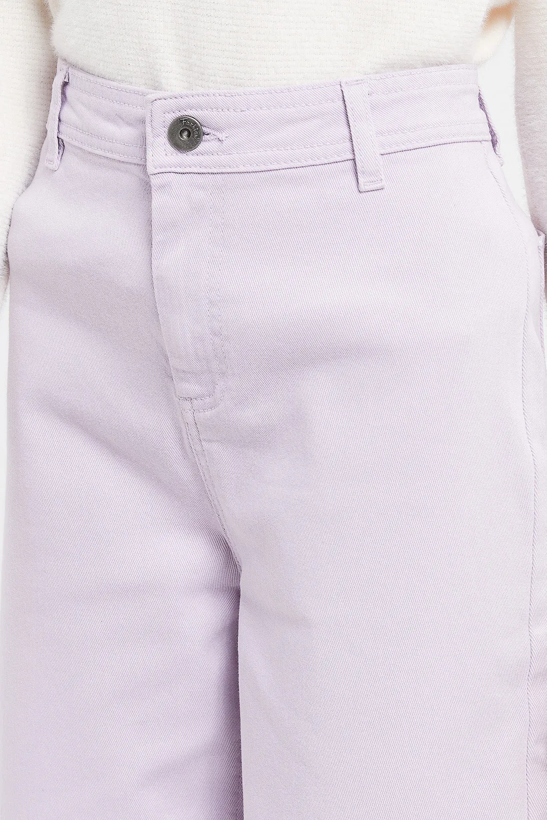 Senior Girls Lilac Denim Culottes