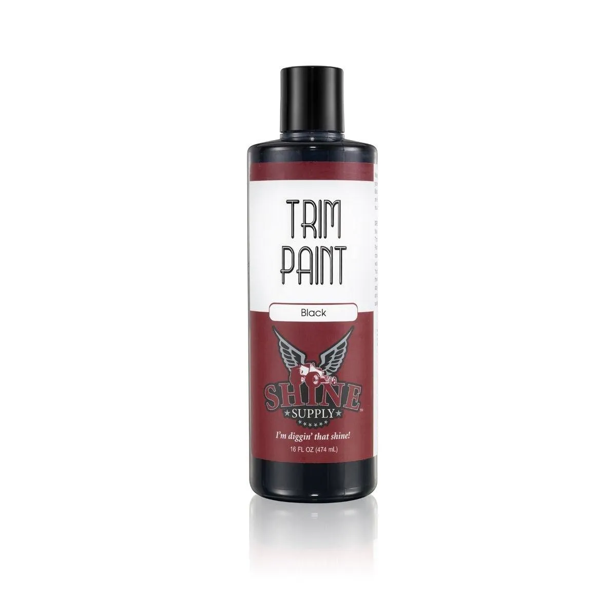 SHINE SUPPLY | Trim Paint Black - 16 oz