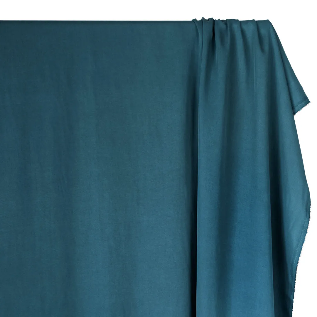 Slubby Lyocell Linen Twill - Lagoon