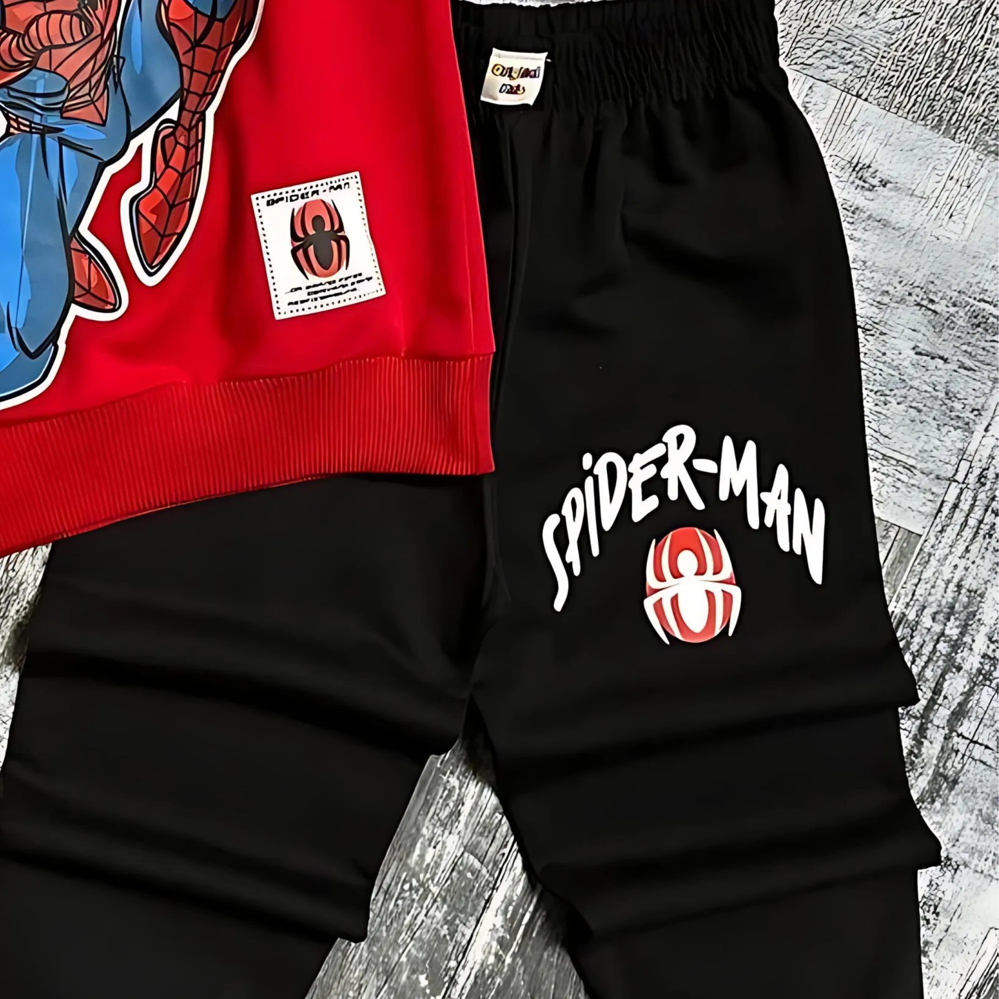 Spidy Ready Cotton Joggers Set