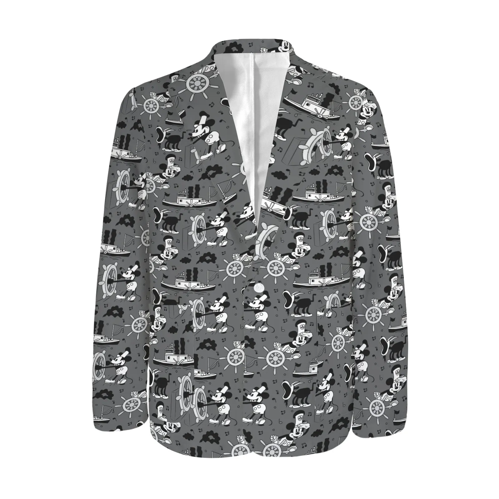 Steamboat Mickey Men's Blazer Jacket