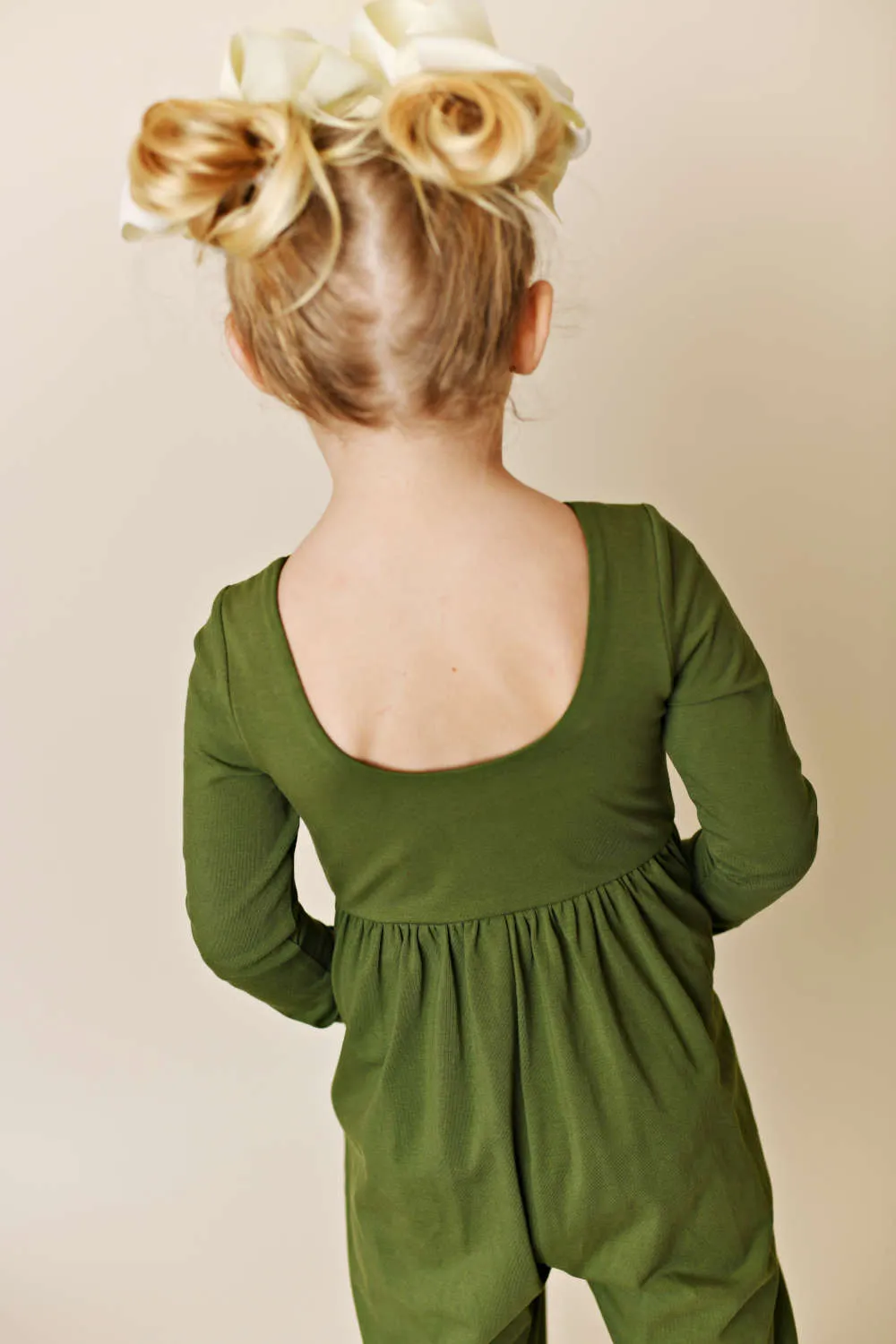 Swoon Baby Clothing Olive Pocket Jumper