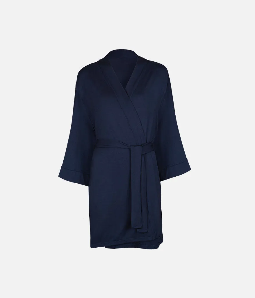 The All-Day Robe: Midnight Navy