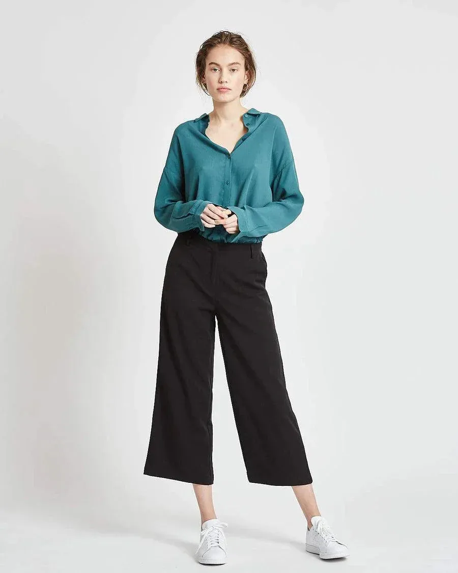 The Culotta 2.0 Pant by Minimum - Black - PLUS