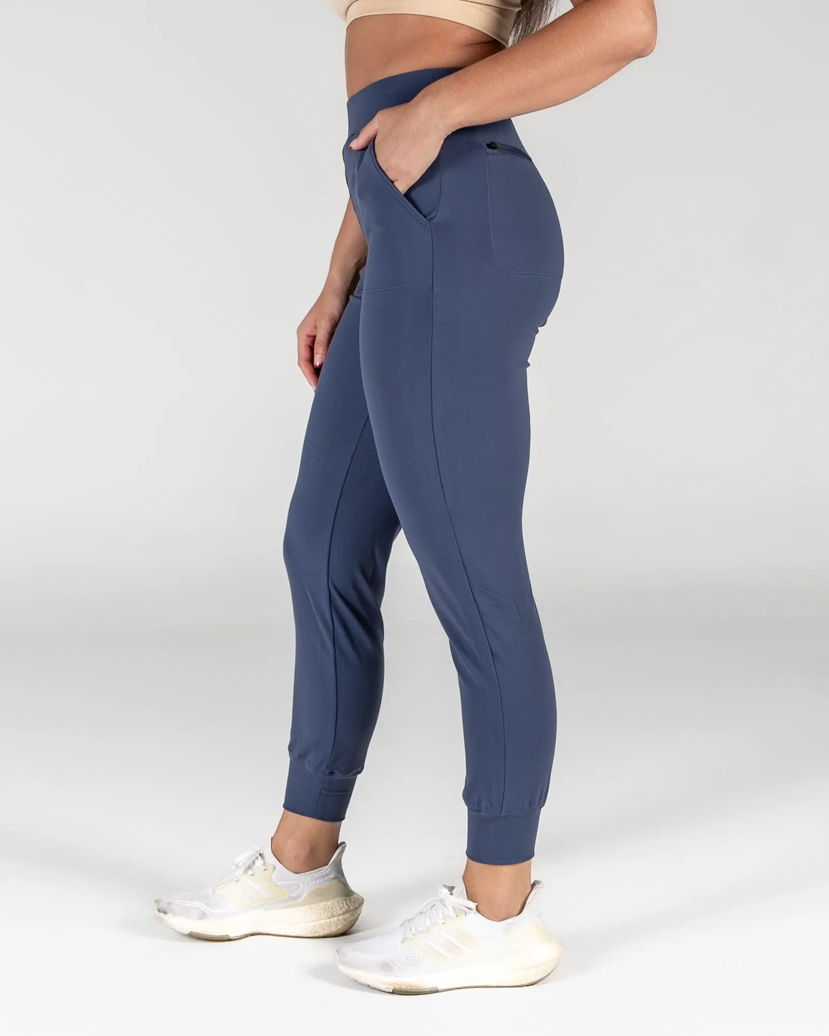 The Work From Home Joggers - Light Navy