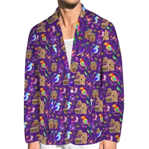 Tiki Plays The Drums Men's Blazer Jacket