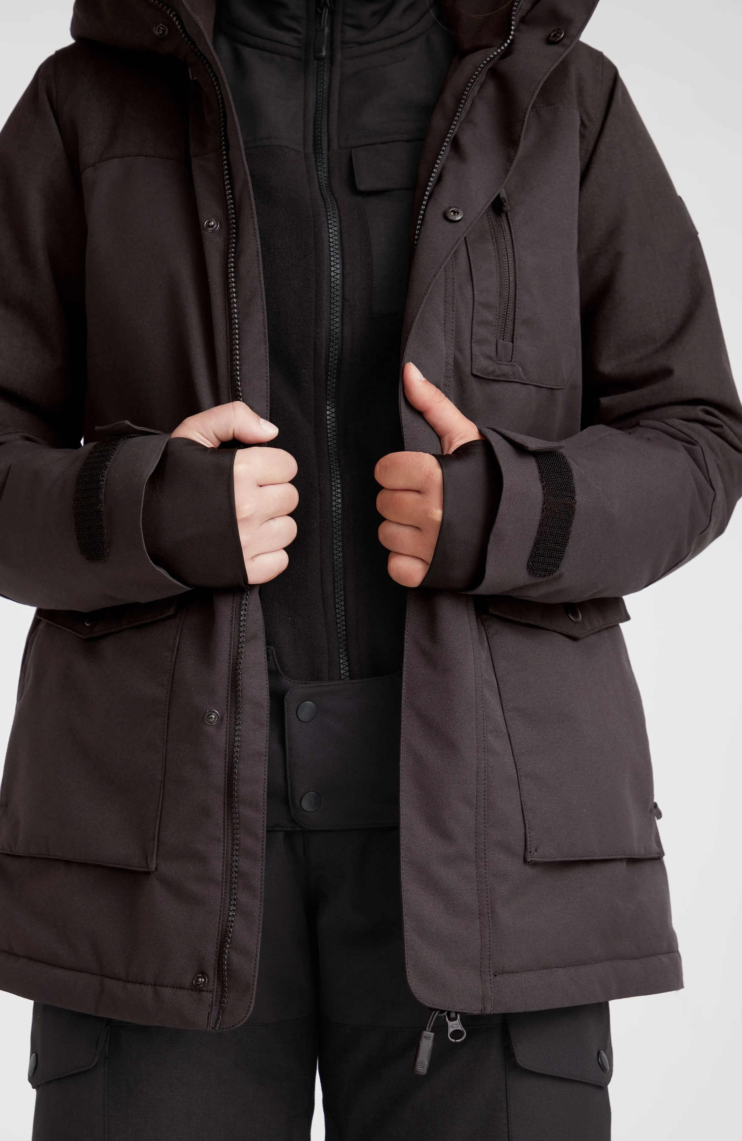 Utility Snow Jacket | Black Out