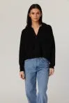 Vhari Collar Long Sleeve Jumper