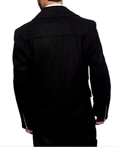 West End Men's Double Breasted Willard Pea Coat - CLEARANCE - FINAL SALE