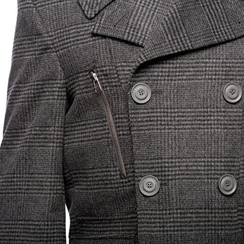 West End Men's Double Breasted Willard Pea Coat - CLEARANCE - FINAL SALE