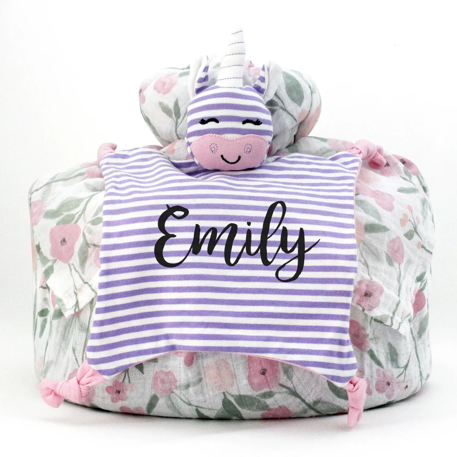 Zeronto Baby Girl Gift Basket - Flower Bloom